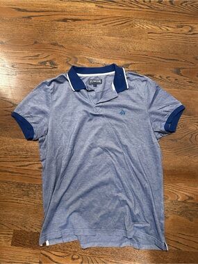 Vilebrequin Light Blue Polo with Navy Trim